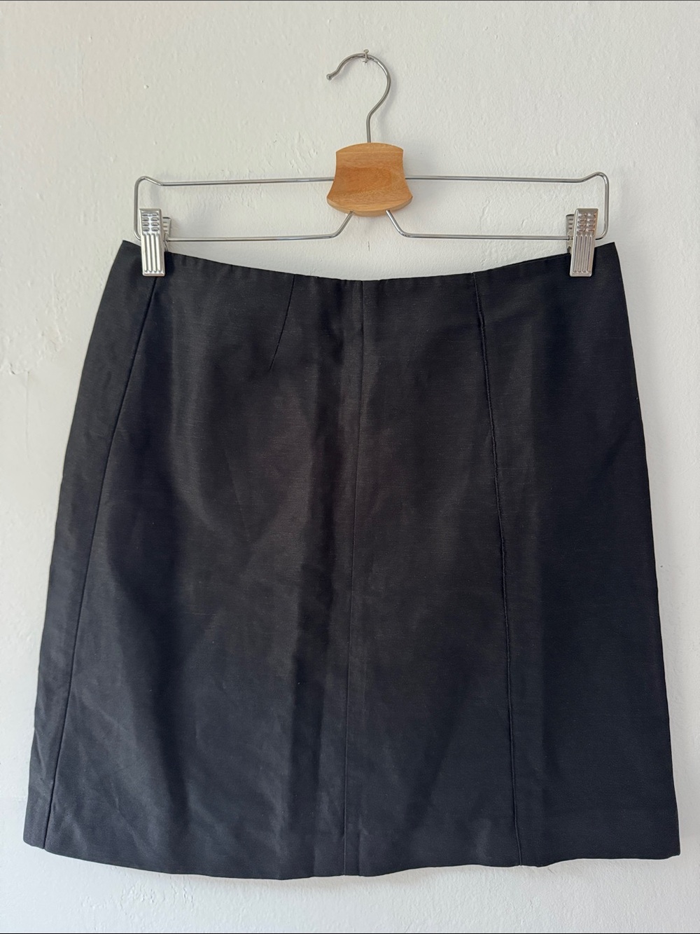 Marni Linen Blend Black Mini Skirt
